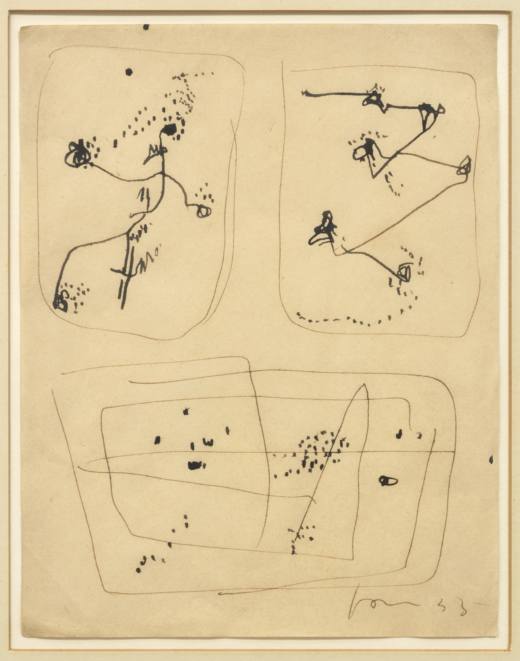 Untitled, 1953. Ink on paper. 41 x 33,5 cm