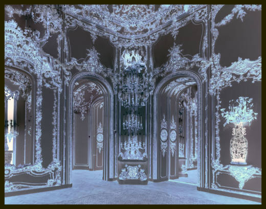 Wien, Palais Liechtenstein, Ballsaal-1, 2019. Impresión sobre cristal. 115 x 145 cm. Ed. 1/4